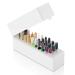 Makartt Nail Drill Bits Holder Dustproof Stand Displayer Organizer Container 30 Holes Manicure Tools (Not Inlcude Drill Bits) B-22 White