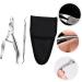 DRESSOOS 1 Set Manicure 2-piece Set Home Nail Pliers Thick Toenails Nipper Ingrown Toe Nipper Nails Kits Pedicure Nursing Trimmer Toenail Clipper Stainless Steel Double Head Finger Pliers - Buy Online on SooperMarket.com
