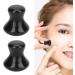 2pcs Black Gua Sha Facial Tools Mushroom Shape Face Lift Tool for Wrinkles Removal Practical Massager Roller Tool for Skin Firming Lightweight Lymphatic Drainage Massager for Home Salon - Buy Online on SooperMarket.com