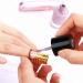 20 Reusable Nail Extension Forms - French Nail Tips for Manicure - Gold & Silver - Buy Online on SooperMarket.com