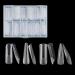 Duals Forms Acrylic Nail System UV Gel Nail Mold Full Cover Fasle Nail Tips Nail Form French Extension Tips Stickers Duals Forms Nail Mold For Uv Gel For Toes B - Buy Online on SooperMarket.com