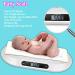 Digital Baby Scales for Newborns - High Accuracy LCD Display 20kg Capacity White - Buy Online on SooperMarket.com
