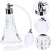 HAPINARY Perfume Bottle Refillable Perfume Spray Bottle Sprayer for Perfume Crystal Decor Retro Decor Antique Perfume Atomizers for Essential Oils Tassels Vintage White Glass Decorate - Buy Online on SooperMarket.com