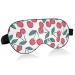 Haskirky Light Blocking Eye Mask Breathable and Adjustable Adult Men and Women Travel on Business Trips Yoga Meditation Light Smooth Comfortable Eye Mask Office Deep Sleep Goodies Cartoon Red Cher