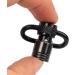 Tourbon 1 Quick Release Sling Mount Push Button QD Rifle Swivel - Black Pack of 2 | International Shipping Available - Buy Online on SooperMarket.com