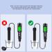 CaCaCook Digital Dissolved Oxygen Meter - Portable DO Pen for 0.0-40.0 Mg/L Oxygen Concentration | International Shipping Available - Buy Online on SooperMarket.com