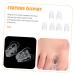 FOMIYES 3 Pairs Toe Splitter Nail Tool Thumb Splint Nail Protector Toe Dividers Valgus Correct Bunion Protector Foot Separator Toe Spacers for Feet Foot Toe Separator Man Sebs Stretcher - Buy Online on SooperMarket.com
