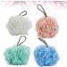 Buy Cabilock 4pcs Cleaning Sponge Set - Bath & Shower Scrubber for Men & Women - Durable Mesh Bath Balls for Effective Cleaning - Buy Online on SooperMarket.com