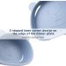 Qshare Suction Baby Plate and Bowl Set with Fork Spoon - BPA Free Silicone Feeding Set for Babies and Toddlers - Buy Online on SooperMarket.com
