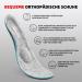 Valsole Orthopedic Insoles for Men & Women | Soft Functional Shoe Inserts for Flat Feet & Plantar Fasciitis | EU Size 41-42 (27cm) - Relief from Foot Pain - Buy Online on SooperMarket.com