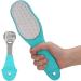 Professional 2-in-1 Double-Sided Foot Scraper & Peeling Tool for Dead Skin Removal - Green Footfish Pedicure Tool - Buy Online on SooperMarket.com