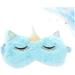 NOLITOY Night Blindfold Sleep Mask | Comfortable Eye Cover for Better Sleep | Blue | International Shipping Available - Buy Online on SooperMarket.com