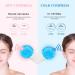 Ice Globes for Face Facial Ice Globes Ice Globes Face Cooling Globes for Tightens Skin Dark Circles Reduce Puffiness and Daily Skincare(Blue) - Buy Online on SooperMarket.com