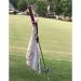 V-Shaped Golf Club Stand: Keep Clubs Clean, Dry & Visible - Durable Stainless Steel, Easy to Carry - Buy Online on SooperMarket.com