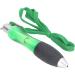 5-Piece Weighted Pens for Hand Tremors | Extra Wide Grip Retractable Fat Pens for Arthritis & Parkinson's - Green - Buy Online on SooperMarket.com