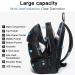 BANGE Waterproof Men's Chest Bag Crossbody Sling Backpack - Black (3 Pockets) - Buy Online on SooperMarket.com