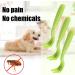 Tranquilique 5 PCS Tick Remover Tick Remover Tools for Dogs Cats Humans Flea Treatment Cat Entire Head & Body Pain-Free Tick Remover for Professional & Home 1.93+2.44+2.5inch 5/Pcs green - Buy Online on SooperMarket.com