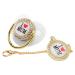 Bling Baby Pacifier Newborn Pacifiers Silicone Soft Dummy Soother Baby Sleep Soother Teether Toys with Clips Baby Christmas/Shower Gift for Breastfeeding Babies 6 to 18 Months(White)