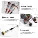 NOLITOY 3pcs Double-ended Makeup Brush Eye Shadow Blush Brush Eyeshadow Applicator Make up Contouring Brush - Buy Online on SooperMarket.com