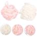 Gatuida Shower Ball - 2pcs Bath Scrub Flower Travel Body Brush & Back Cleaner Towel | Ideal for Relaxation & Cleaning - Buy Online on SooperMarket.com