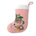 YYHHAOFA Sunflower Seeds and Strawberries Prints Christmas Decorative Stockings : Soft Light and Tactile Suitable for Christmas Holiday Party