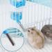 Hamster Water Bottle 80ml Hamster Water Dispenser Free Standing Small Animal Water Bottle with Stand Hut Automatic Feeder and Food Dispenser Holder for Rabbit Guinea Pig Rat Gerbil Chinchilla - Buy Online on SooperMarket.com