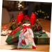 KOMBIUDA 10pcs Christmas Bronzing Gauze Bag Sheer Bags Santa Bags Drawstring Bag Candy Calendar 20 17 4CM Assorted Color 1 - Buy Online on SooperMarket.com