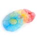 100Pcs Disposable Elastic Plastic Shower Caps - Blue | For Spa, Home Use, Hotel, and Hair Salon - Buy Online on SooperMarket.com