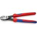 Knipex High Leverage Diagonal Cutter black atramentized with multi-component grips 250 mm (self-service card/blister) 74 02 250 SB Multi-component Grips Blue/Red 250 mm atramentized on self-service card - Buy Online on SooperMarket.com