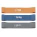 SPRI Mini Loop Bands 3-Pack - Resistance Band Kit Set with 3 Resistance Levels - Exercise Bands for Flexibility Endurance and Lower Body Resistance Workouts - Light Medium & Heavy