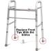 Carex Walker Glides - Universal Walker Skis Glides - Skis For Walkers Fits Most Walkers Includes 1 Pair(2 Glides) 1 1/8 Inch - Buy Online on SooperMarket.com