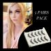Okdeals 5 Pairs Japanese Style 3D Fluffy Spiky Eyelashes - Little Devil Cosplay Anime Lashes for Natural Beauty Look - Buy Online on SooperMarket.com