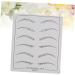 Housoutil 6 Pcs Eyebrow Microblading Skin Eyebrow Training Skin Practice Skin - Buy Online on SooperMarket.com