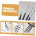 Beavorty 4pcs Eyeliner Brush Wand Small Eyeliner Brush Eye Liner Makeup Brush Horse Hair - Buy Online on SooperMarket.com