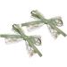 JSGHGDF Ribbon Elegant 2000s Style Side Clip Hair Clip Sweet Style knot Balletcore - Buy Online on SooperMarket.com