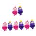 Angoily 8 Pcs Bath Ball Bath Bathing Bath Scrubber Bath Sponge Kids Body Wash Balls Exfoliating Shower Sponge Pouf Wash Loofah Cartoon Exfoliating Balls or Child Household Bath Net