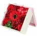 Simulation Flower Bath Soap Women Exquisite Flower Soap Gift Box for Birthday Valentines Day Christmas for Her Women Teens Girls Mom Birthdays (Red) - Buy Online on SooperMarket.com