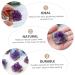 Cabilock 4pcs Amethyst Cluster Rock Purple Rough Gemstones Natural Crystal Decoration Amethyst Cave Agate - Buy Online on SooperMarket.com