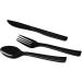 100% Recycled Content Cutlery Fork 6'' Black 1000/Carton Sold as 1 Carton - Buy Online on SooperMarket.com