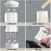 Kakalote Oil Applicator Bottle - Scalp & Hair Oil Applicator for Hair Growth | Hair Care Massager Comb - White - Buy Online on SooperMarket.com