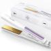 Faszin Hair Straighteners Ionic Titanium Plate for Smooth Shiny Results 20S Fast Heat Up Flat Iron Clear LCD Display 2 in 1 Straightener and Curler Styling Tool for Straighten Hair (White)