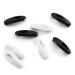 NX Garden Hijab Pin 8 PCS Muslim Women Hijab Hijab Sari Pins Black and White Safety Pins Plastic Scarf Clip