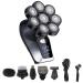 GeRRiT Electric Shavers for Bald Men Multifunctional 8D Bald Head Shaver 6 in 1 Electric Razor Head Shavers for Bald Men LED Display Electric Shavers