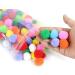 Pompoms for Crafts 200pcs - 1 Small Pom Poms for DIY Decoration Projects - Buy Online on SooperMarket.com