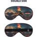 SSIMOO Volcano Soft Sleep Eye Mask - Breathable Black Eye Patch for Women | Perfect for Travel & Relaxation - Buy Online on SooperMarket.com