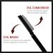 Korean Makeup Comb Mascara - Carbon Black for Dramatic Volume and Length | Waterproof, Nourishing Formula with Panthenol | Root-to-Tip Brush for Natural Eyelash Makeup - Buy Online on SooperMarket.com