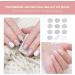 1 Set Nail Art Printing Plate Christmas Nail Stencils Snowman Nail Snowflake Nail Manicure Halloween Nail Stickers Nail Diy Decor Printing Mold Household Stainless Steel Metal Nail - Buy Online on SooperMarket.com