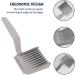 2 Pcs Blend Fade Comb Set | Anti-static Heat Resistant Barber Combs for Fades | Hair Salon & Styling Tools (Black/Grey) - Buy Online on SooperMarket.com