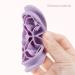 Foldable Silicone Makeup Brush Cleaning Mat & Hanging Drying Net - Compact Efficient Organizer in Purple | Multi-Purpose Beauty Tool for Easy Storage - Buy Online on SooperMarket.com