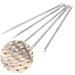 Shop 5pcs Stainless Steel Blackhead Removal Tool Set - Double-Ended Acne & Pimple Tool for Effective Skin Care - Buy Online on SooperMarket.com